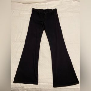 Express Black Flare Leg Jeans
